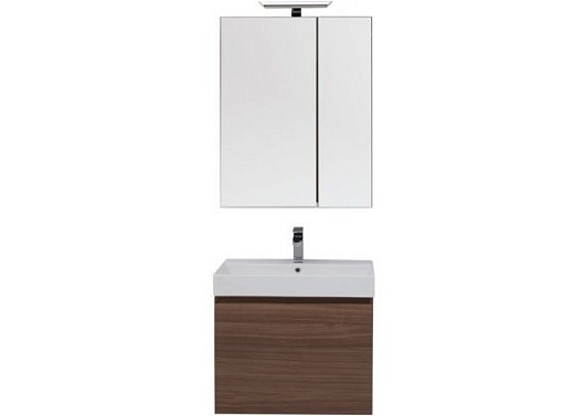 Aquanet Комплект мебели Нью-Йорк 70 орех – картинка-3