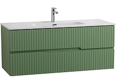 Cezares Тумба с раковиной Duet-N 120 подвесная CZR-8095-120 фисташковый софт