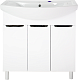 ASB-Mebel Мебель для ванной Мессина 80/3 белая – картинка-25