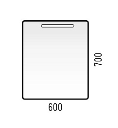 Corozo Мебель для ванной Остин 60, пайн белый – фотография-6