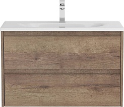 BelBagno Тумба с раковиной Kraft 39 80 Rovere Tabacco с раковиной BB-8099-3-80 – фотография-2