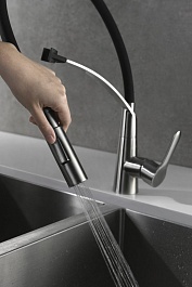 BelBagno Смеситель для кухни BB-LAM36-IN сатин – фотография-4