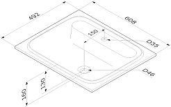 Am.Pm Мебельная раковина Func 60 белая матовая – фотография-2