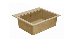 Акватон Кухонная мойка Делия 60 песочный – фотография-5