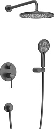Cezares Душевая система RELAX-DSET-NOP черный матовый – фотография-2