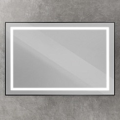 BelBagno Зеркало SPC-KRAFT-1200-800-SENS-NERO – фотография-6