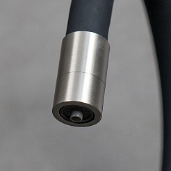 Lemark Смеситель для кухни Comfort LM3075BN-Black черный/никель – фотография-5