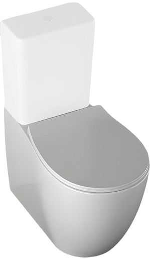 Allen Brau Чаша напольного унитаза Fantasy 4.11009.20 белый глянец – фотография-2