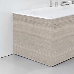 Ravak Боковой экран для ванны City 80 L сатиновое дерево – фотография-1