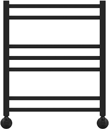 Lemark Полотенцесушитель водяной Unit П7 500x600 черный – фотография-1