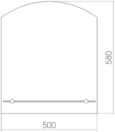 Mixline Зеркало Комфорт Шанс 50 – фотография-2