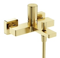 BelBagno Смеситель для ванны и душа Nexus брашированное золото PVD покрытие SC9014BG