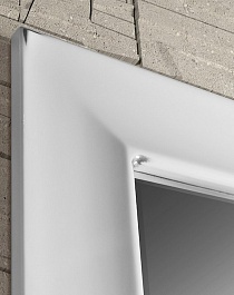 Водолей Зеркало "Риккардо 80" серебро – фотография-2