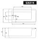 Gemy Акриловая ванна G9215 – картинка-10
