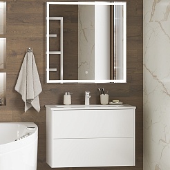 Brevita Мебель для ванной Toy 70 белая – фотография-1