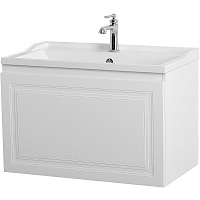 Cezares Тумба с раковиной Giubileo 80 подвесная брашированный ясень