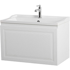 Cezares Тумба с раковиной Giubileo 80 подвесная брашированный ясень – фотография-1