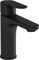 Vitra Смеситель для раковины Root Round A4270636EXP черный матовый