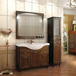 Roca Шкаф-пенал America 35 L орех – фотография-3