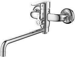 D&K Смеситель "Valerius Rhein DA1363301" универсальный – фотография-1