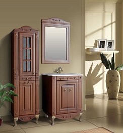 Атолл Мебель для ванной "Верона 65 К" скуро – фотография-1