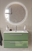 BelBagno Мебель для ванной Eco Cer-N 80 CZR-8095-80 фисташковый софт ручки серые