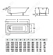 Roca Ванна чугунная Continental 212902001 160x70 см, без противоскользящего покрытия – картинка-14