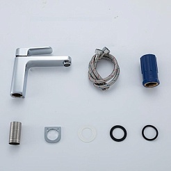 Frap Смеситель для раковины H89 F1089 хром – фотография-4