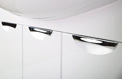 ASB-Mebel Тумба с раковиной Мессина 100/3 белая – фотография-4