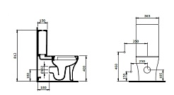 Allen Brau Унитаз напольный Priority 4.31003.20 белый – фотография-28