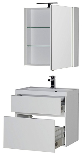 Aquanet Мебель для ванной "Латина 70" 2 ящика (180123) – картинка-5