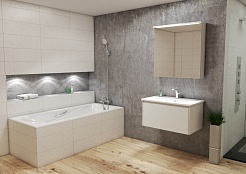 Owl 1975 Ванна чугунная Strand 1800x800 с ручками – фотография-3