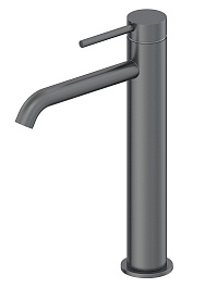 Oliveeka Смеситель для раковины Y OL-88239017-BGM матовый оружейный металл – фотография-1