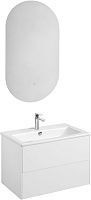 Акватон Мебель для ванной Сохо 75 подвесная белая