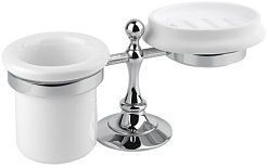 Cezares Стакан и мыльница OLIMP-STT-01-M – фотография-1