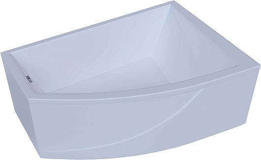 Aquatek Акриловая ванна Оракул 180x125 R с экраном – фотография-2