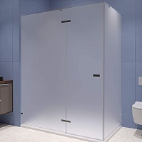 RGW Душевой уголок Stilvoll SV-040 120x90 профиль хром стекло матовое сатинат