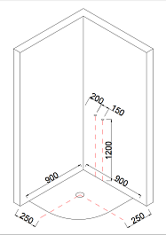 Taliente Душевая кабина 90/90 TA-9090G – фотография-4