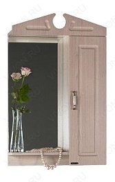 Водолей Мебель для ванной Капри 55 L дуб – фотография-3