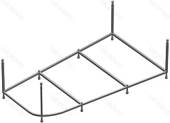 Am.Pm Каркас для ванны Spirit 160x100 R – фотография-1