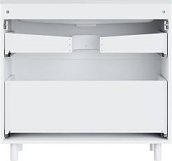 Vivon Тумба с раковиной Ostin 90 напольная белая матовая – фотография-8