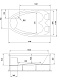 Royal Bath Акриловая ванна SHAKESPEARE RB 652100 в сборе 170х110х67 R – фотография-8