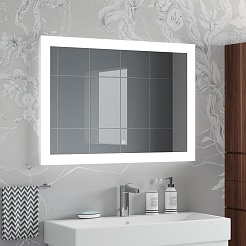 Continent Зеркало Relax Led 1000x700 – фотография-8