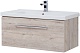 Dreja Тумба под раковину Big Inn 80 подвесная дуб кантри – картинка-12