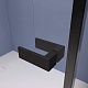 RGW Душевой уголок Stilvoll SV-040B 100x80 профиль черный стекло матовое сатинат – картинка-12