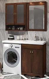 Opadiris Мебель для ванной Клио 120 R орех антикварный	 – фотография-1