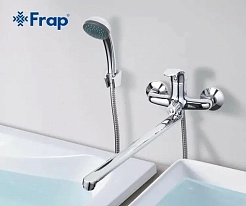 Frap Смеситель для ванны H36 F2236 хром – фотография-3