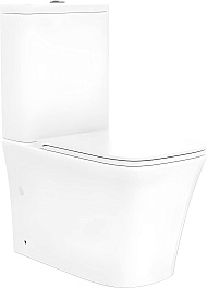 Vivon Унитаз-компакт Plat KWH04 с быстросъёмным сиденьем микролифт – фотография-6