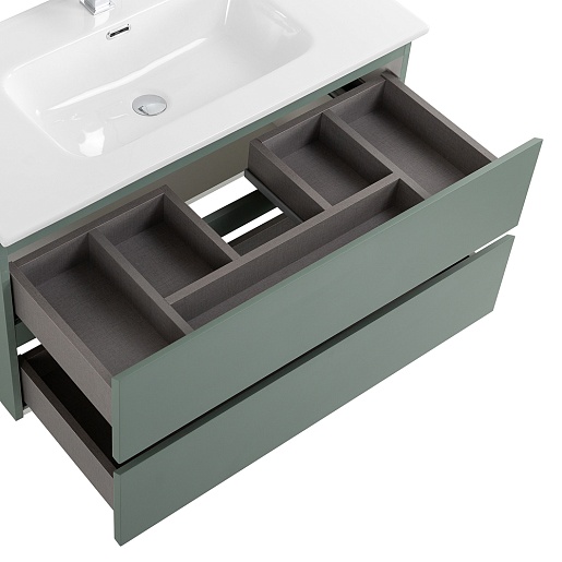 BelBagno Тумба с раковиной Kraft 90 подвесная Еловый матовый с раковиной BB900ETL – картинка-5