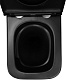 Azario Унитаз подвесной Teramo AZ-0052-UQ3MB безободковый черный матовый – картинка-25
